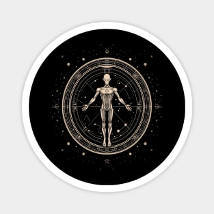 Vitruvian Alien No. 2 Magnet